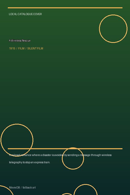 A Wireless Rescue poster