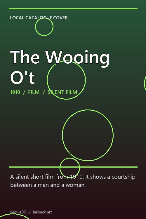 The Wooing O't poster