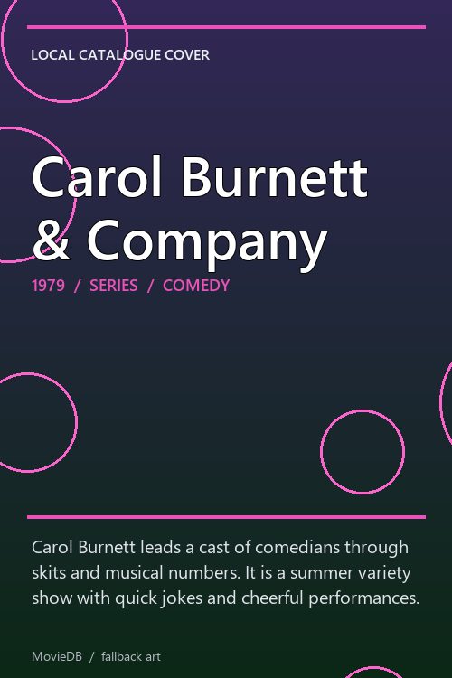 Carol Burnett & Company poster