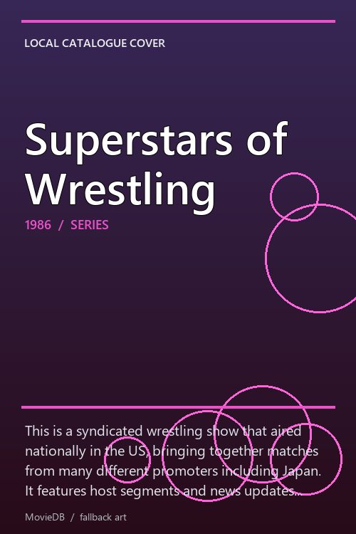 Superstars of Wrestling poster