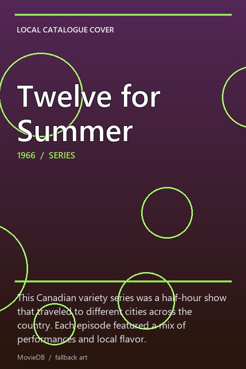 Twelve for Summer poster