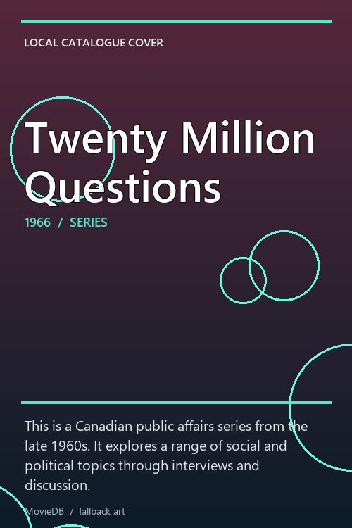 Twenty Million Questions poster