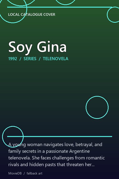 Soy Gina poster