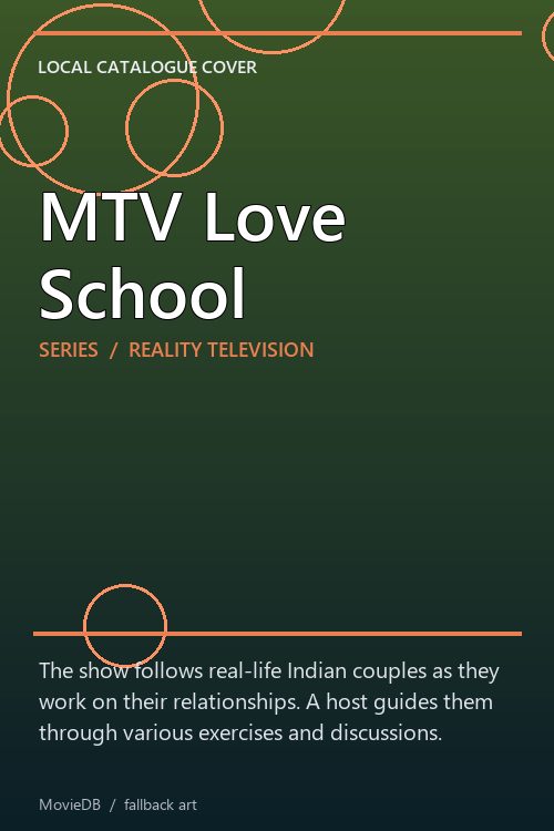 MTV Love School poster
