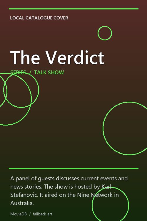 The Verdict poster