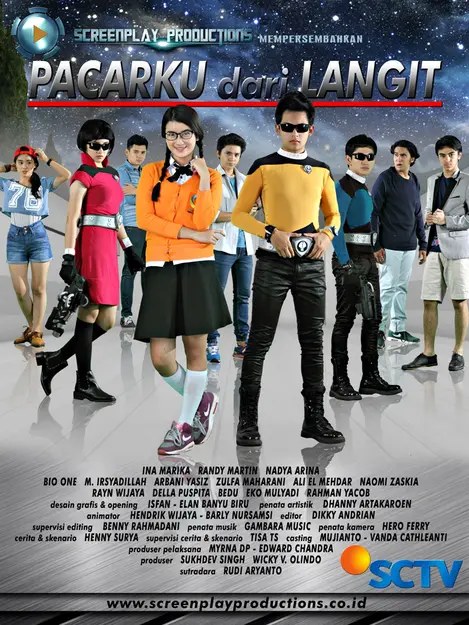 Pacarku dari Langit poster