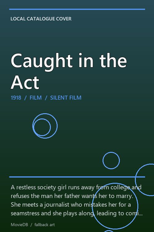Caught in the Act poster