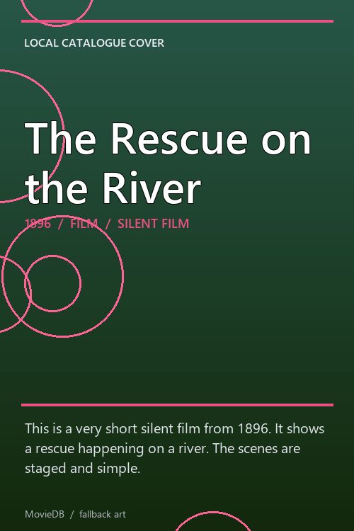 The Rescue on the River poster