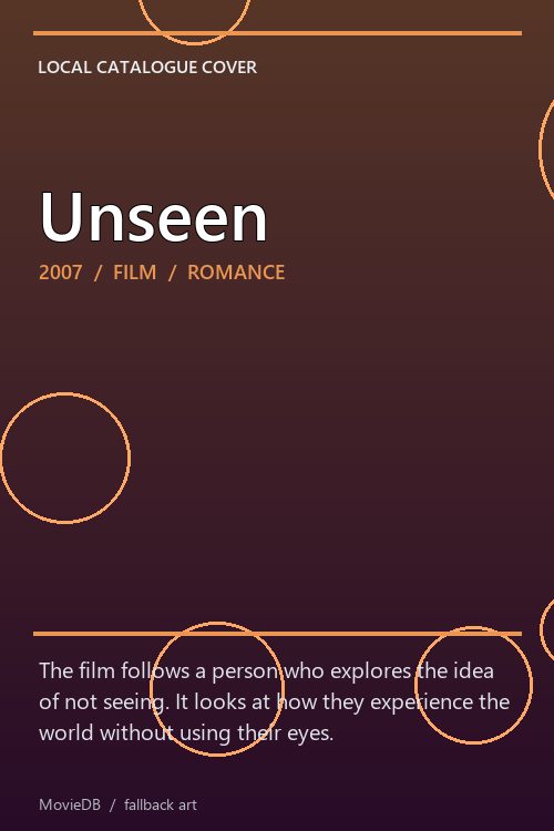Unseen poster
