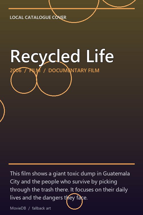 Recycled Life poster