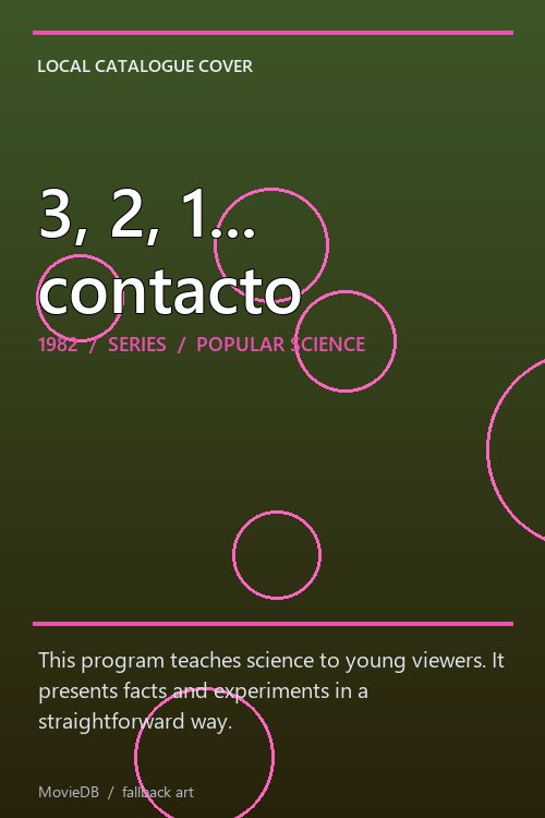3, 2, 1... contacto poster