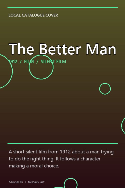 The Better Man poster