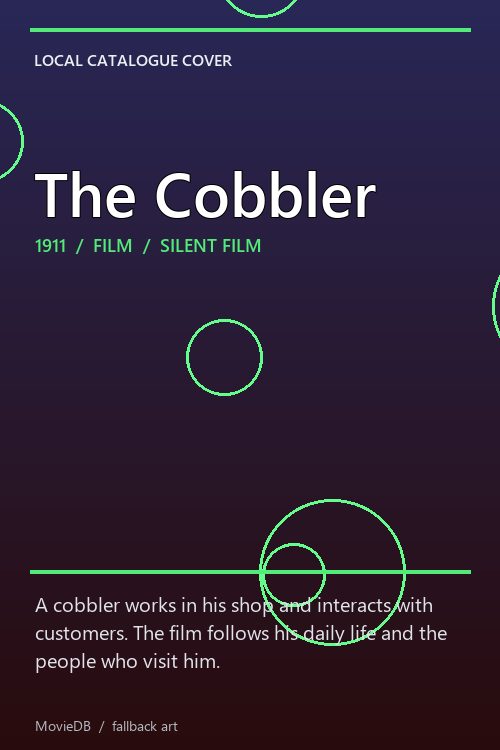 The Cobbler poster