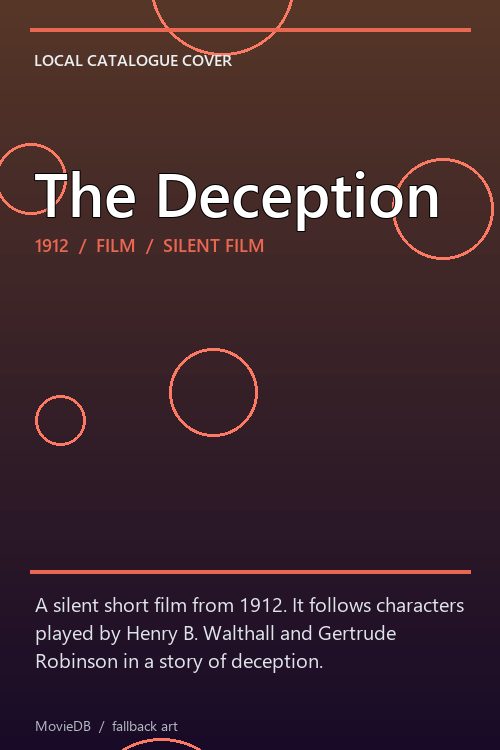 The Deception poster