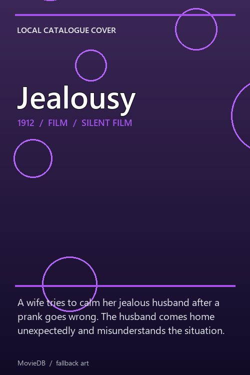 Jealousy poster