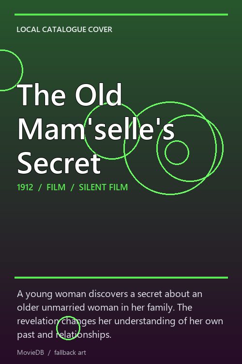 The Old Mam'selle's Secret poster
