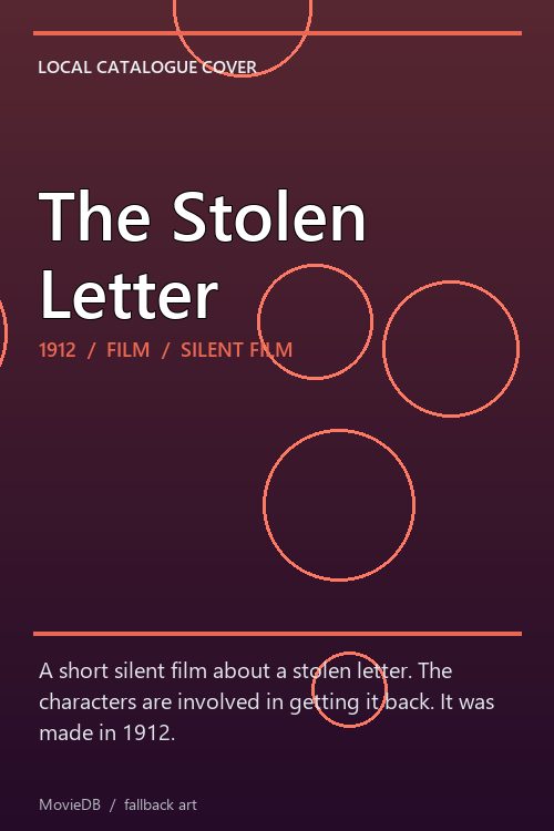 The Stolen Letter poster