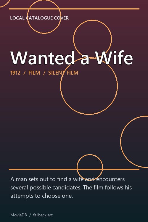 Wanted a Wife poster