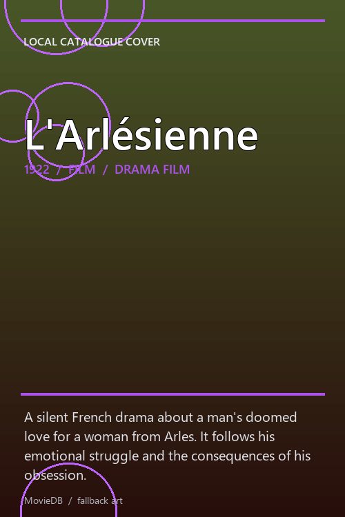 L'Arlésienne poster