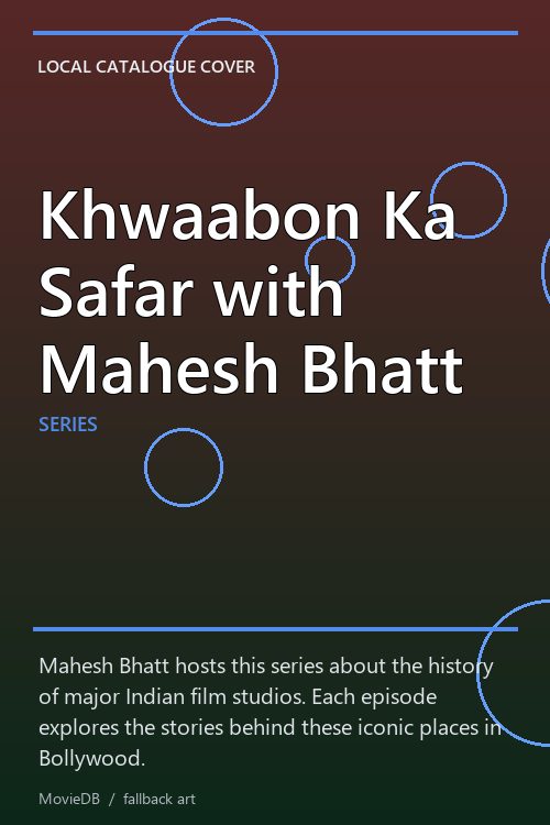 Khwaabon Ka Safar with Mahesh Bhatt poster