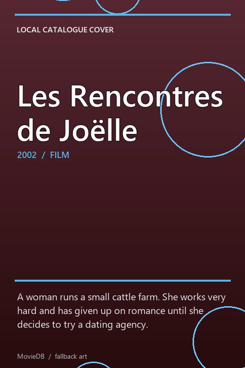 Les Rencontres de Joëlle poster
