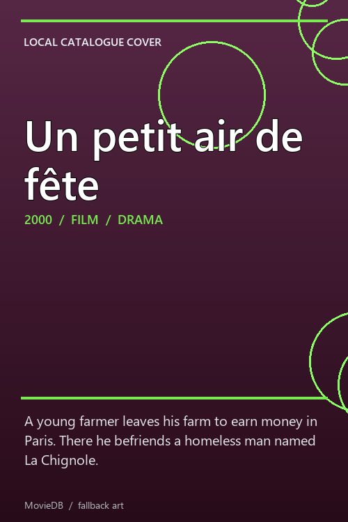 Un petit air de fête poster