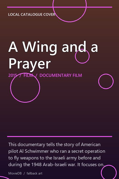 A Wing and a Prayer poster