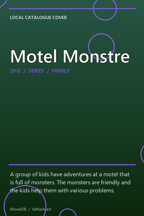 Motel Monstre poster