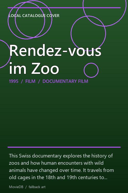 Rendez-vous im Zoo poster