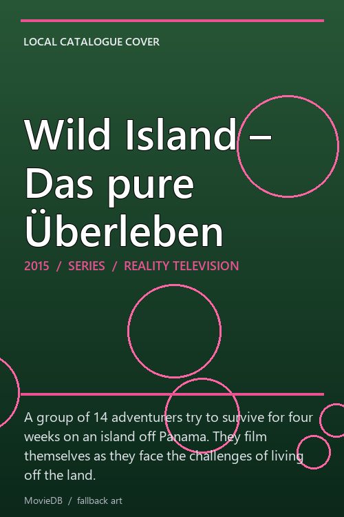 Wild Island – Das pure Überleben poster