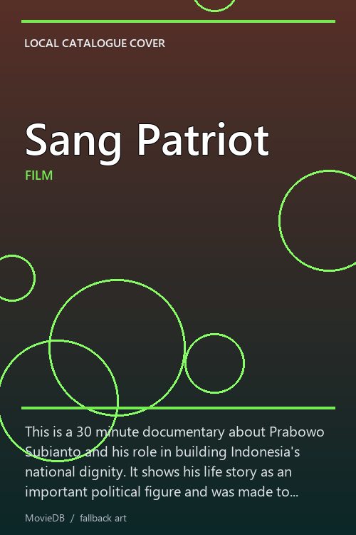 Sang Patriot poster