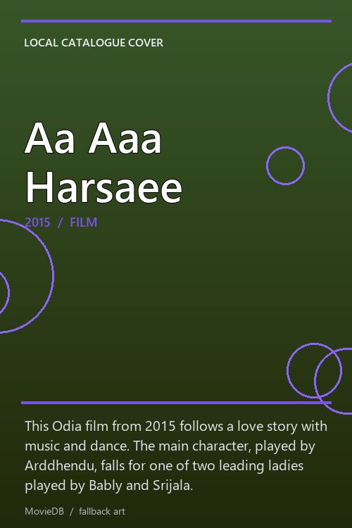 Aa Aaa Harsaee poster