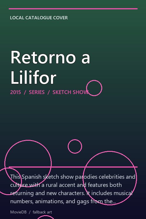 Retorno a Lilifor poster