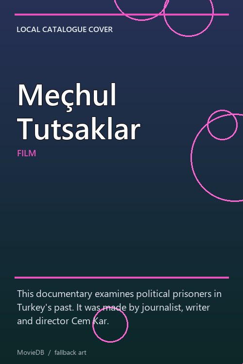 Meçhul Tutsaklar poster