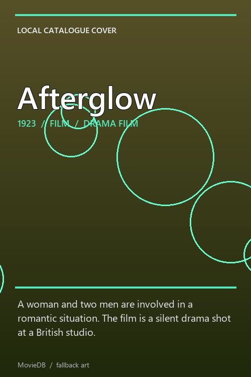 Afterglow poster