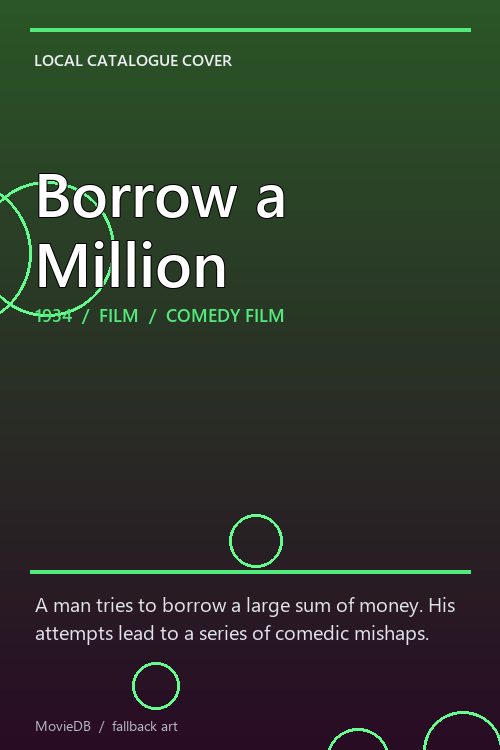 Borrow a Million poster