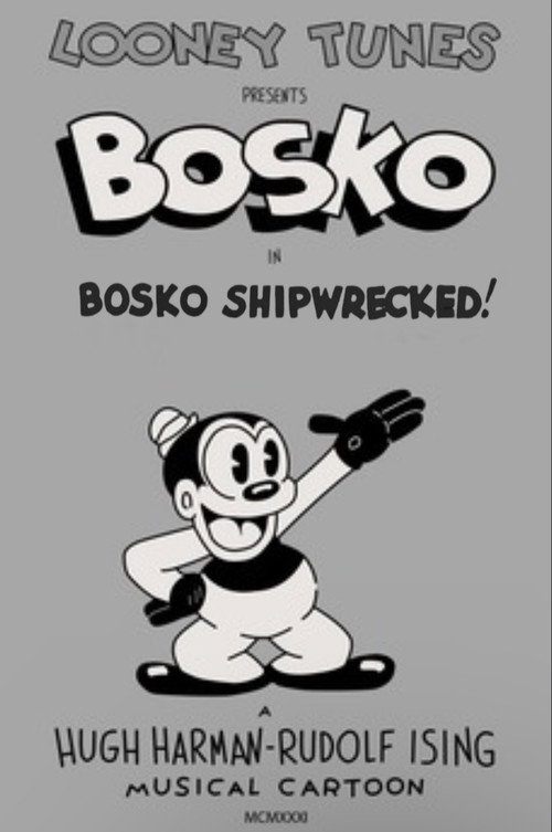Bosko Shipwrecked poster