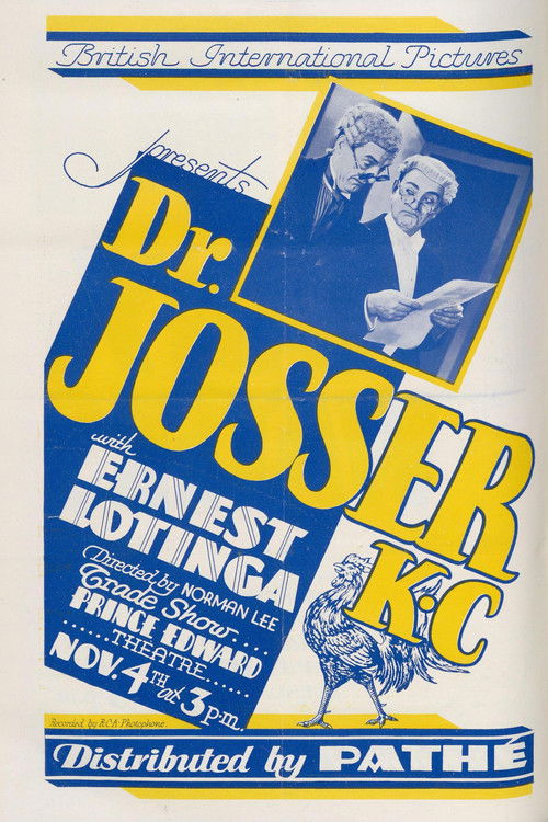 Doctor Josser K.C. poster