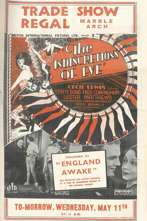 The Indiscretions of Eve poster