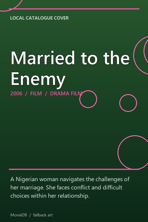 Married to the Enemy poster