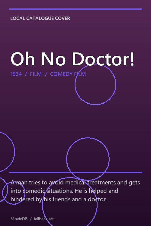Oh No Doctor! poster