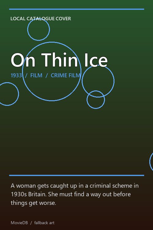 On Thin Ice poster