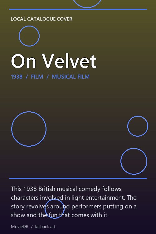 On Velvet poster