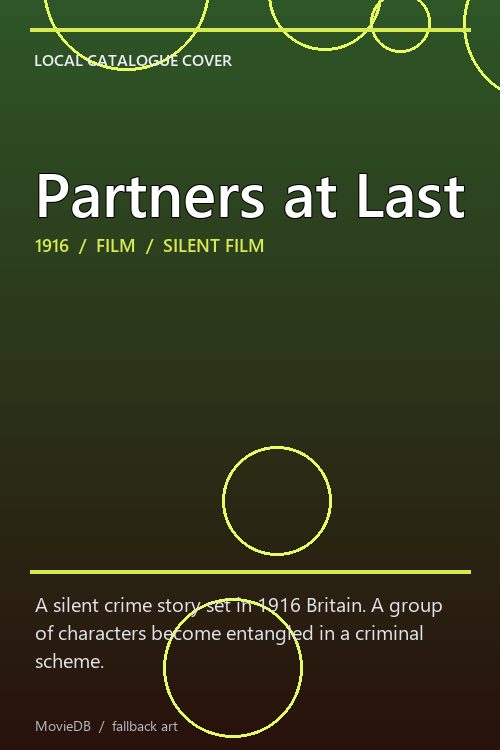 Partners at Last poster