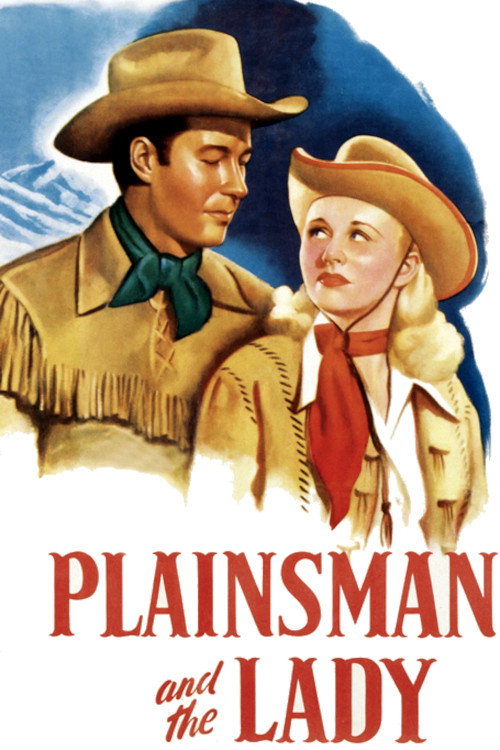 Plainsman and the Lady poster