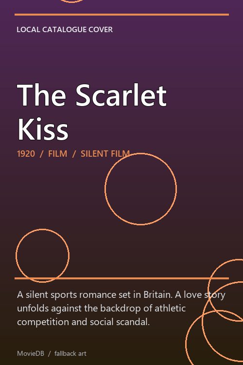 The Scarlet Kiss poster