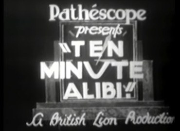 Ten Minute Alibi poster