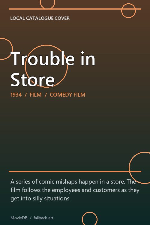 Trouble in Store poster