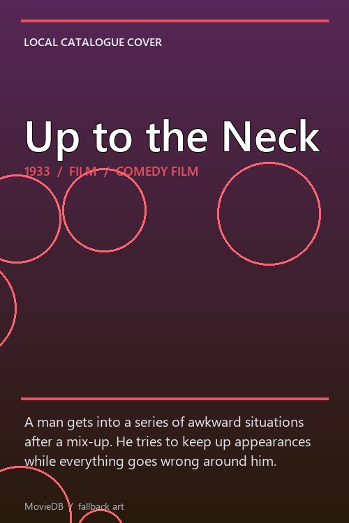 Up to the Neck poster