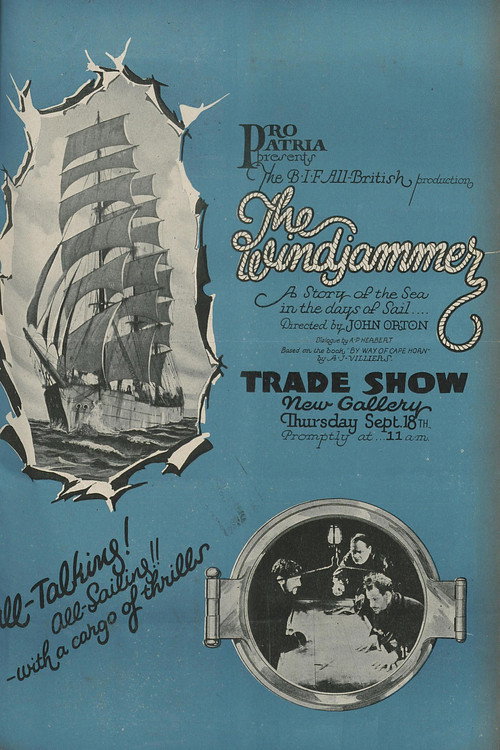 Windjammer poster